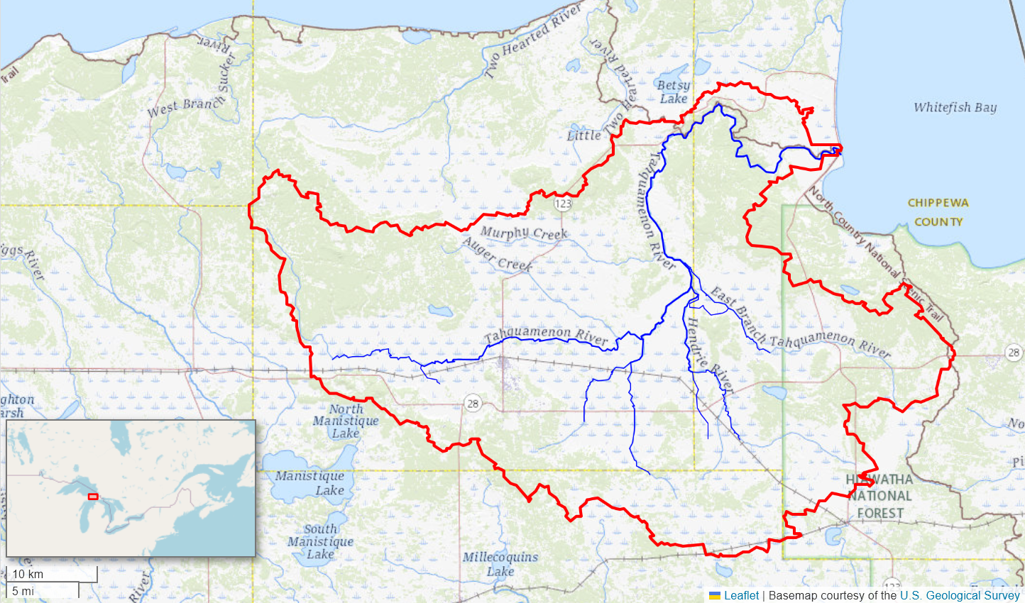 Tahquamenonm Watershed