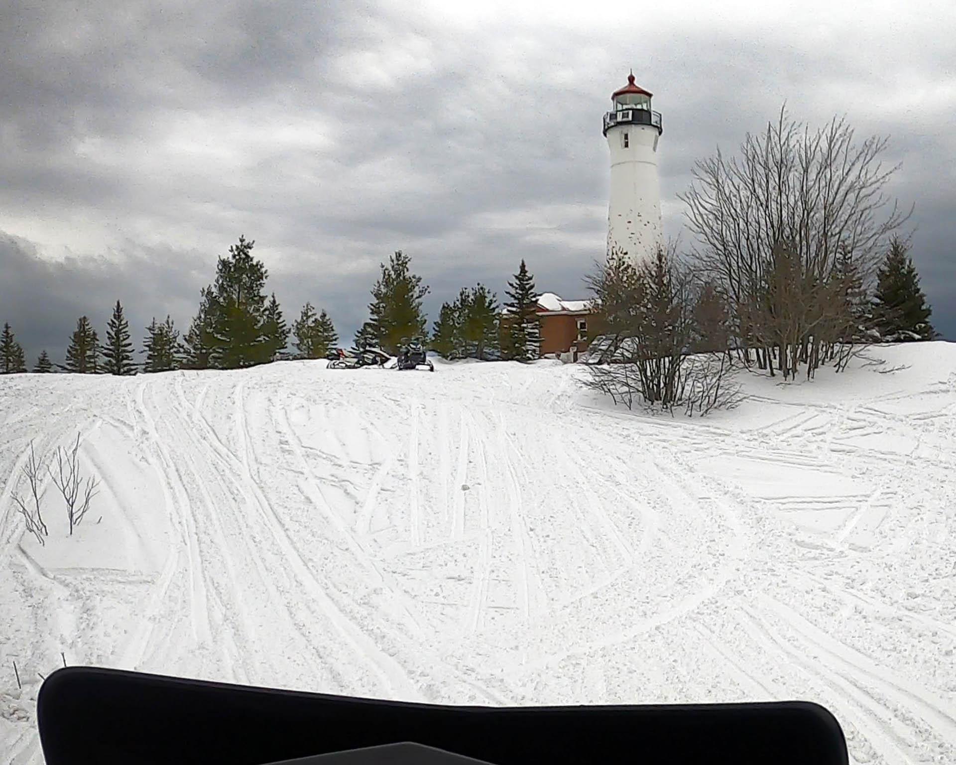 Winter at Crisp Point Lighthouse