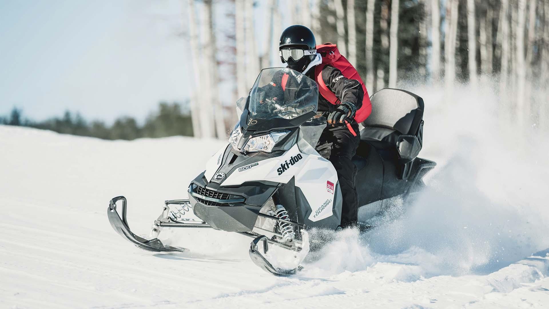 snowmobiling