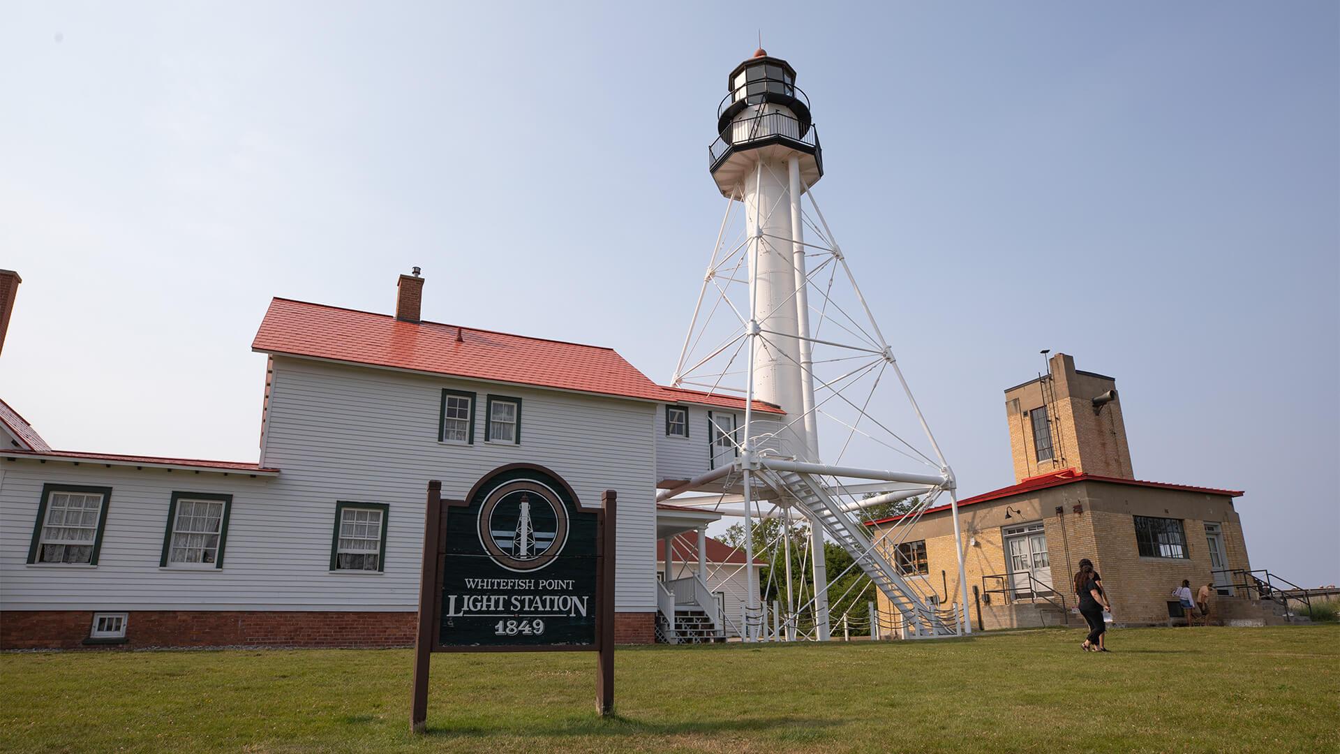 Whitefish Point Lighthouse courtesy of Upper Peninsula Travel and Recreation Association